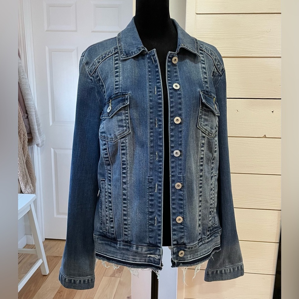 INC International Concepts Denim Jacket